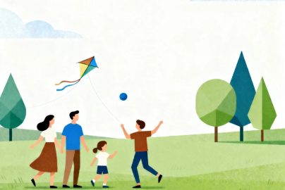 Zabawy na świeżym powietrzu dla całej rodziny